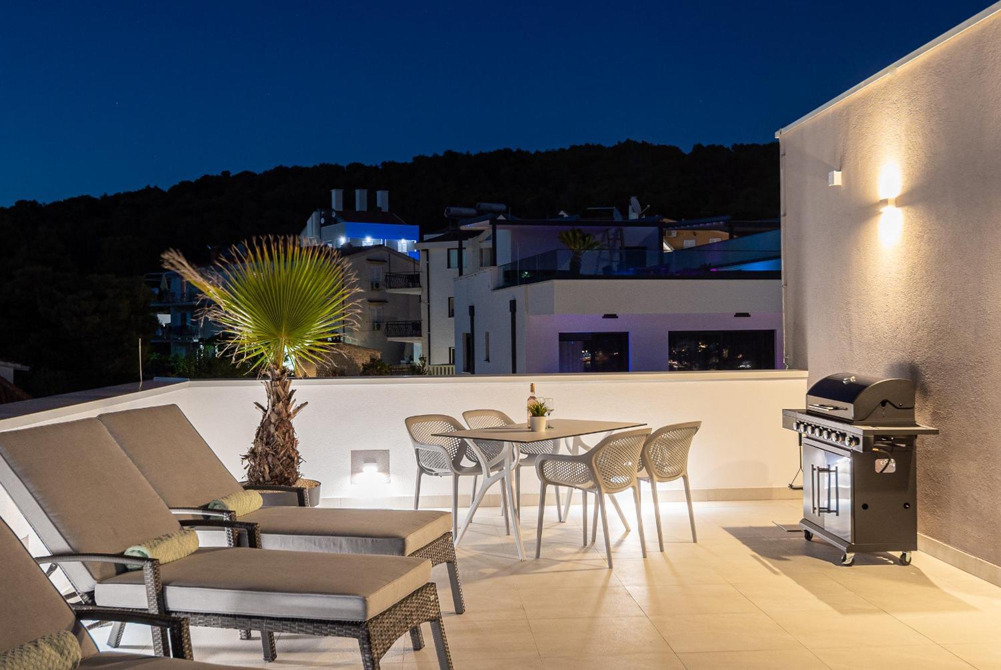 Adriatic Garden Apartments Okrug Gornji Bagian luar foto