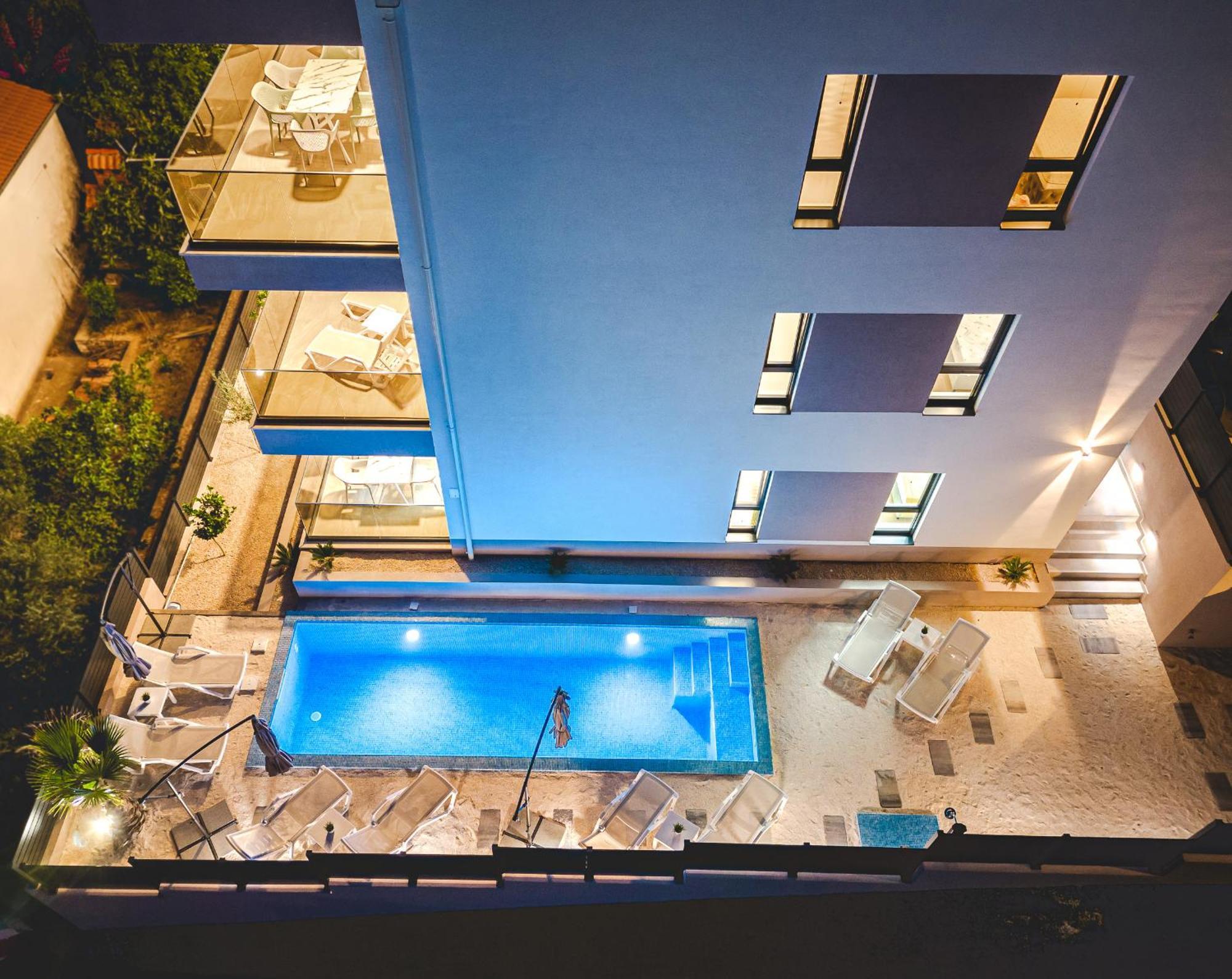 Adriatic Garden Apartments Okrug Gornji Bagian luar foto
