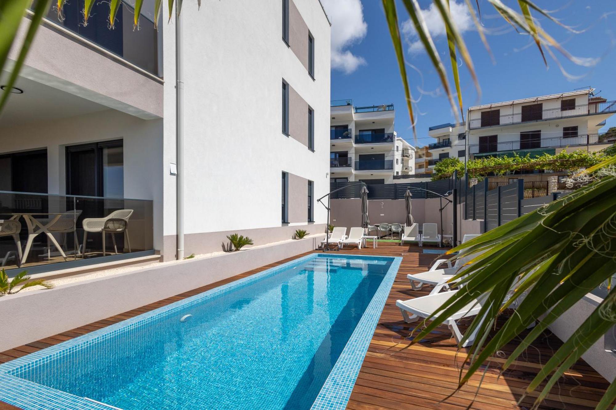 Adriatic Garden Apartments Okrug Gornji Bagian luar foto