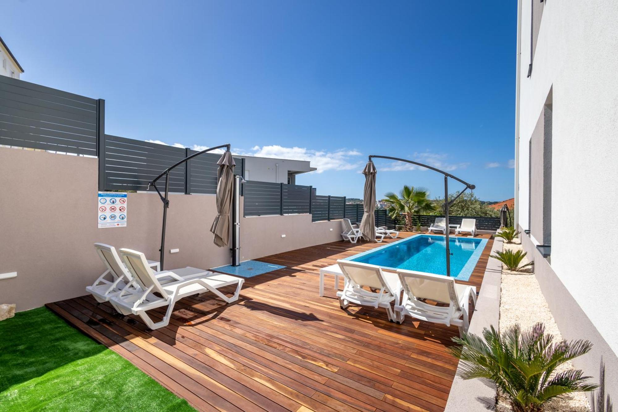 Adriatic Garden Apartments Okrug Gornji Bagian luar foto