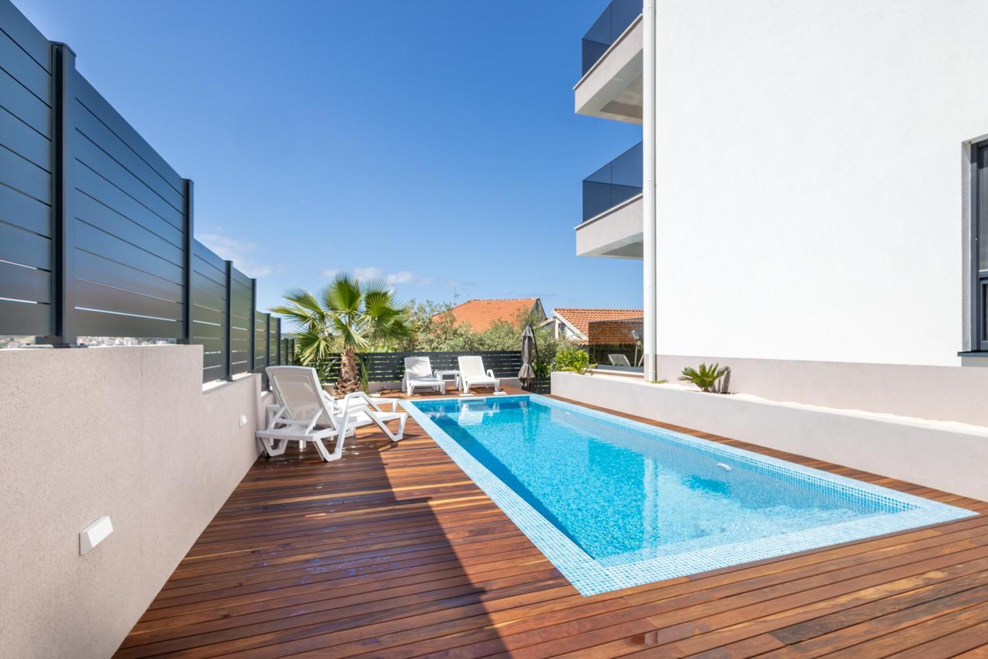 Adriatic Garden Apartments Okrug Gornji Bagian luar foto